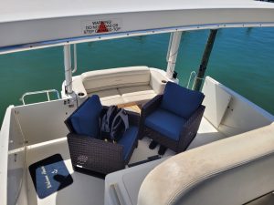 cockpit, Silverton, trawler for sale