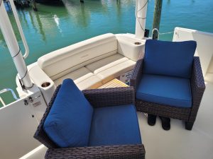 cockpit, Silverton, trawler for sale