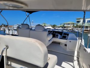 cockpit, Silverton, trawler for sale