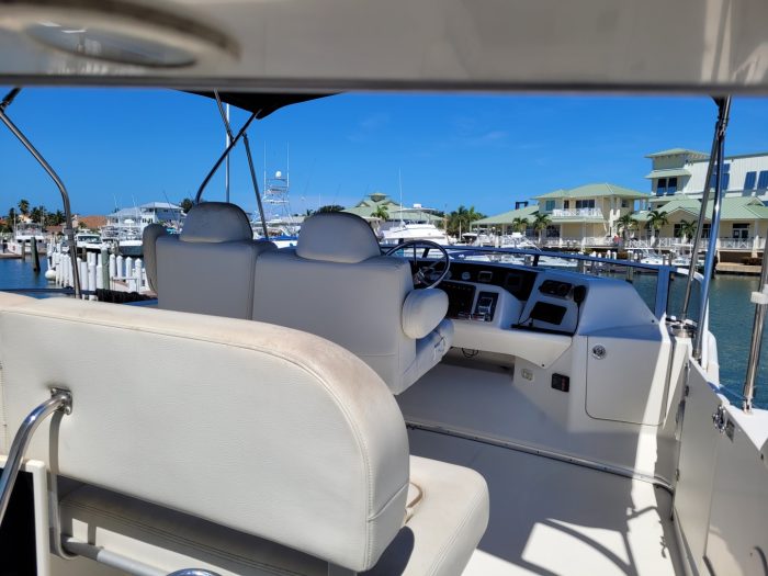 cockpit, Silverton, trawler for sale