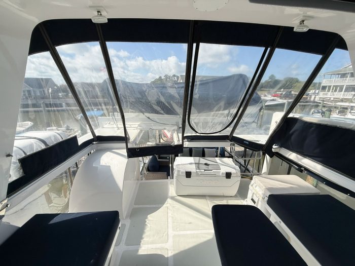 cockpit, Defever 49, trawler for sale