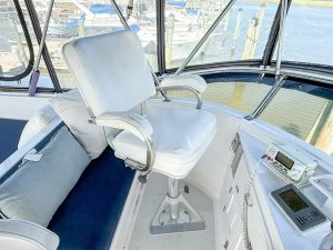 cockpit, Defever 49, trawler for sale
