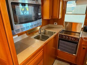 interior, Defever 49, trawler for sale