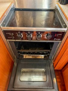 interior, Defever 49, trawler for sale