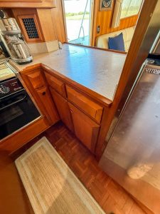 interior, Defever 49, trawler for sale