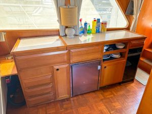 interior, Defever 49, trawler for sale