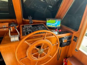 interior, Defever 49, trawler for sale