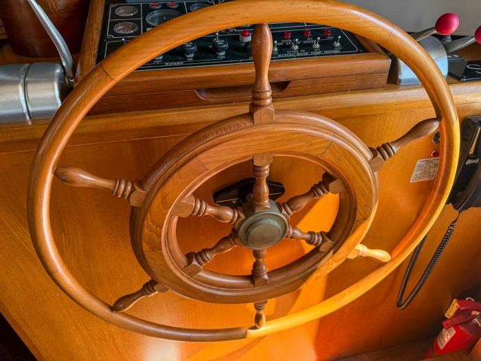 interior, Defever 49, trawler for sale