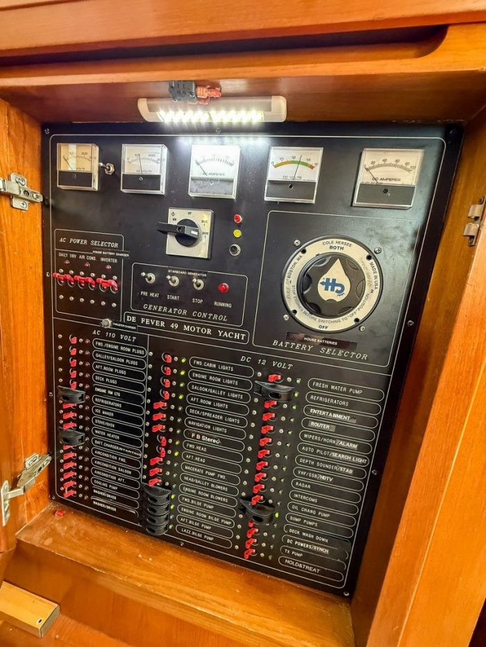 electrical, Defever 49, trawler for sale