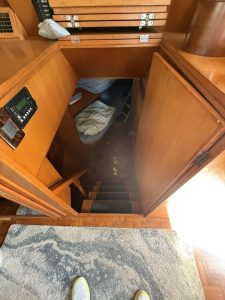 interior, Defever 49, trawler for sale