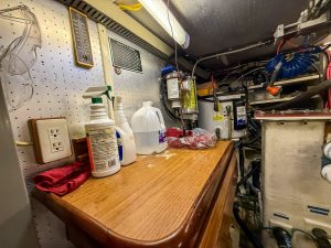 interior, Defever 49, trawler for sale