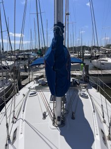 deck, Catalina 320, sailboat for sale