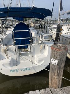 cockpit, Catalina 320, sailboat for sale