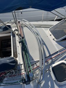 deck, Catalina 320, sailboat for sale