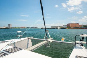deck, Balance 526, catamaran for sale