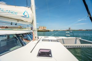 deck, Balance 526, catamaran for sale