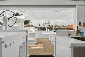 cockpit, Balance 526, catamaran for sale
