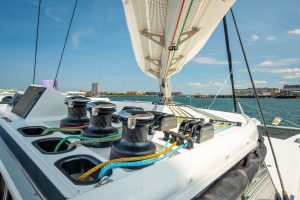 deck, Balance 526, catamaran for sale