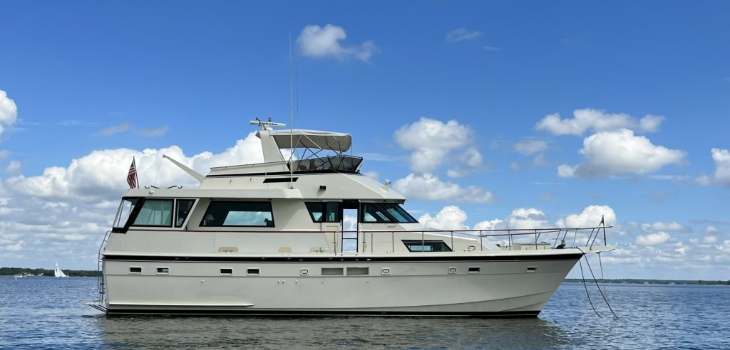 Hatteras 54, trawler for sale