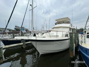 exterior, Hatteras, trawler for sale