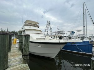 exterior, Hatteras, trawler for sale