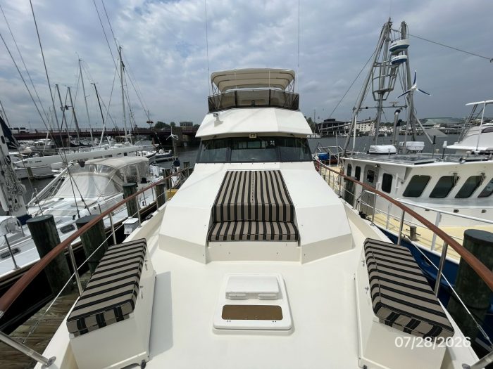 exterior, Hatteras, trawler for sale
