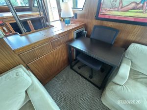 salon, Hatteras, trawler for sale