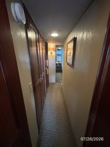 interior, Hatteras, trawler for sale
