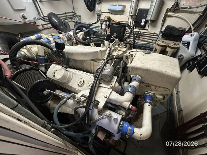 mechanical, Hatteras, trawler for sale