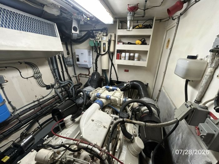mechanical, Hatteras, trawler for sale