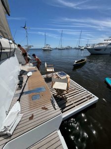 deck, Bali 4.8, catamaran for sale