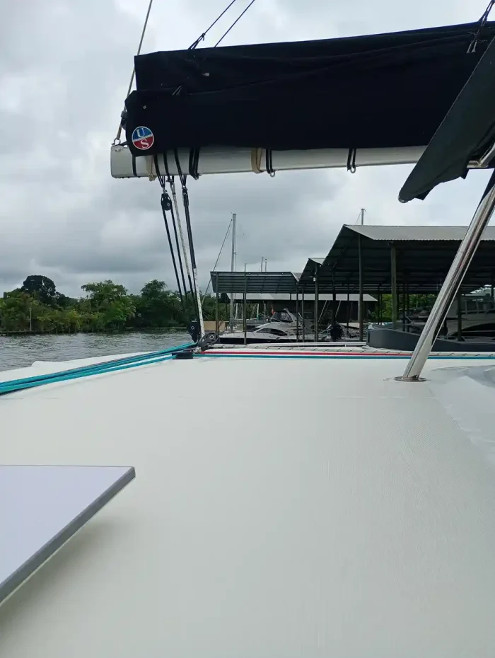 deck, Lagoon 450, catamaran for sale