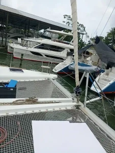 deck, Lagoon 450, catamaran for sale