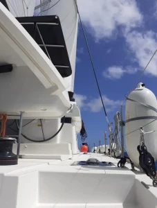 deck, Lagoon 450, catamaran for sale