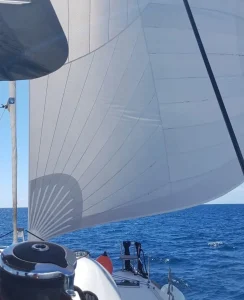 underway, Lagoon 450, catamaran for sale