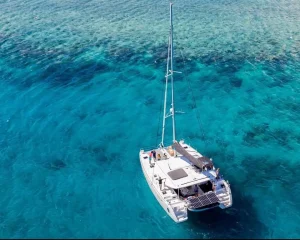 underway, Lagoon 450, catamaran for sale