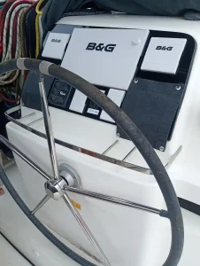 helm, Lagoon 450, catamaran for sale