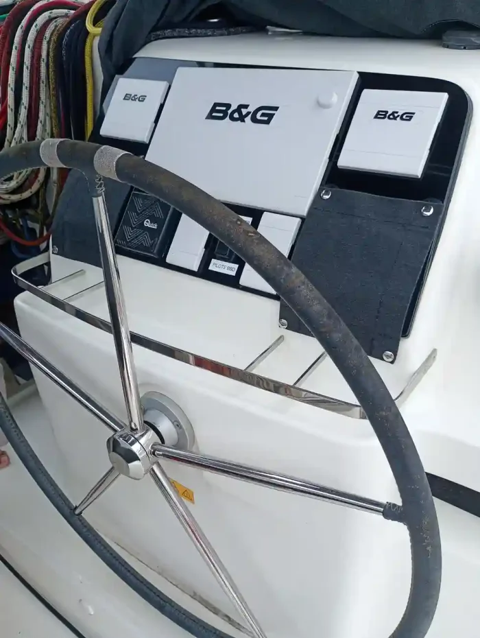 helm, Lagoon 450, catamaran for sale