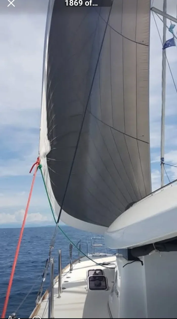 underway, Lagoon 450, catamaran for sale