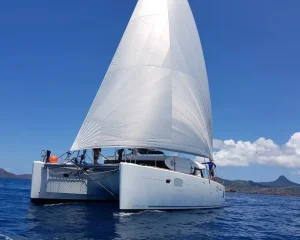 underway, Lagoon 450, catamaran for sale