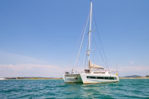 exterior, Knysna 480, catamaran for sale