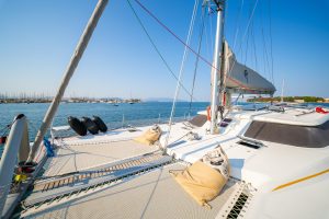 deck, Knysna 480, catamaran for sale