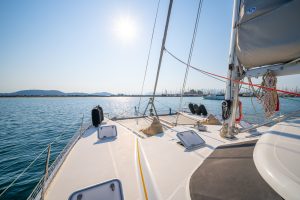 deck, Knysna 480, catamaran for sale