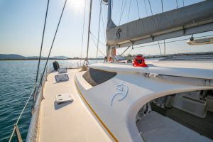 deck, Knysna 480, catamaran for sale