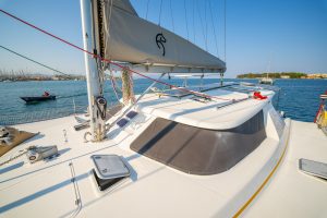 deck, Knysna 480, catamaran for sale
