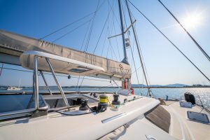 deck, Knysna 480, catamaran for sale