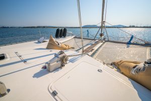 deck, Knysna 480, catamaran for sale