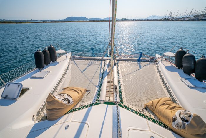deck, Knysna 480, catamaran for sale