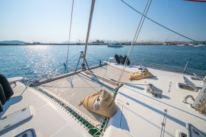 deck, Knysna 480, catamaran for sale
