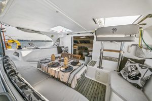 deck, Knysna 480, catamaran for sale